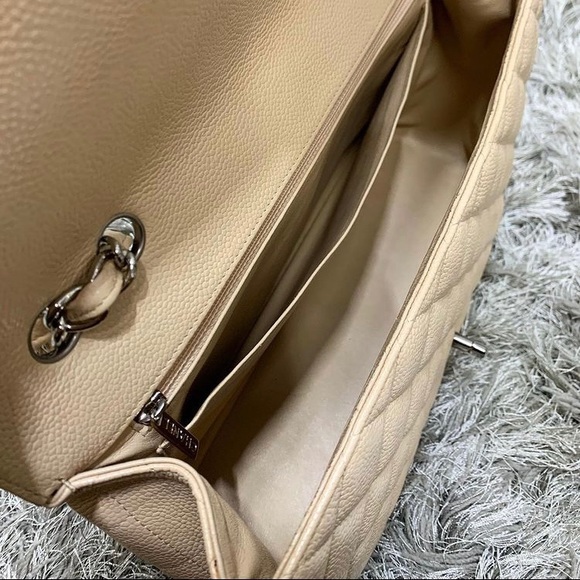 ✨SOLD✨Chanel Quilted Caviar Leather Single Flap - Picture 3 of 10